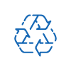 Piktogramm des Recycling-Symbols